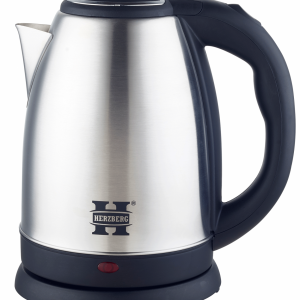 Herzberg HG-5011SIL: 1.8L 1500W Stainless Steel ElectricKettle - Silver